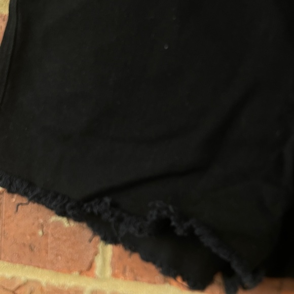 American Apparel fringe black shorts Size 10 like new - Picture 9 of 9